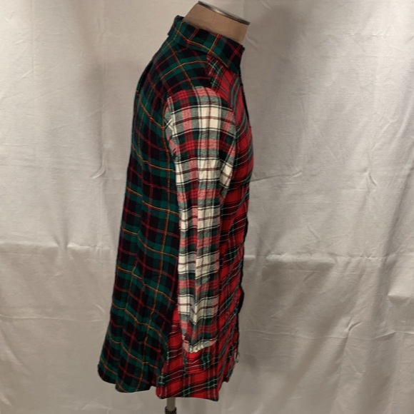Lauren Ralph Lauren Plaid Pattern Blocking Shirt Dress Size Small - Picture 5 of 8